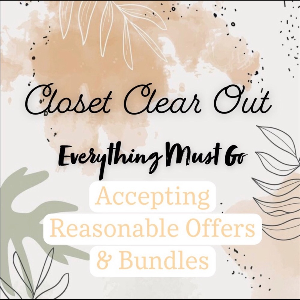 🎉 Closet Clear Out 🎉